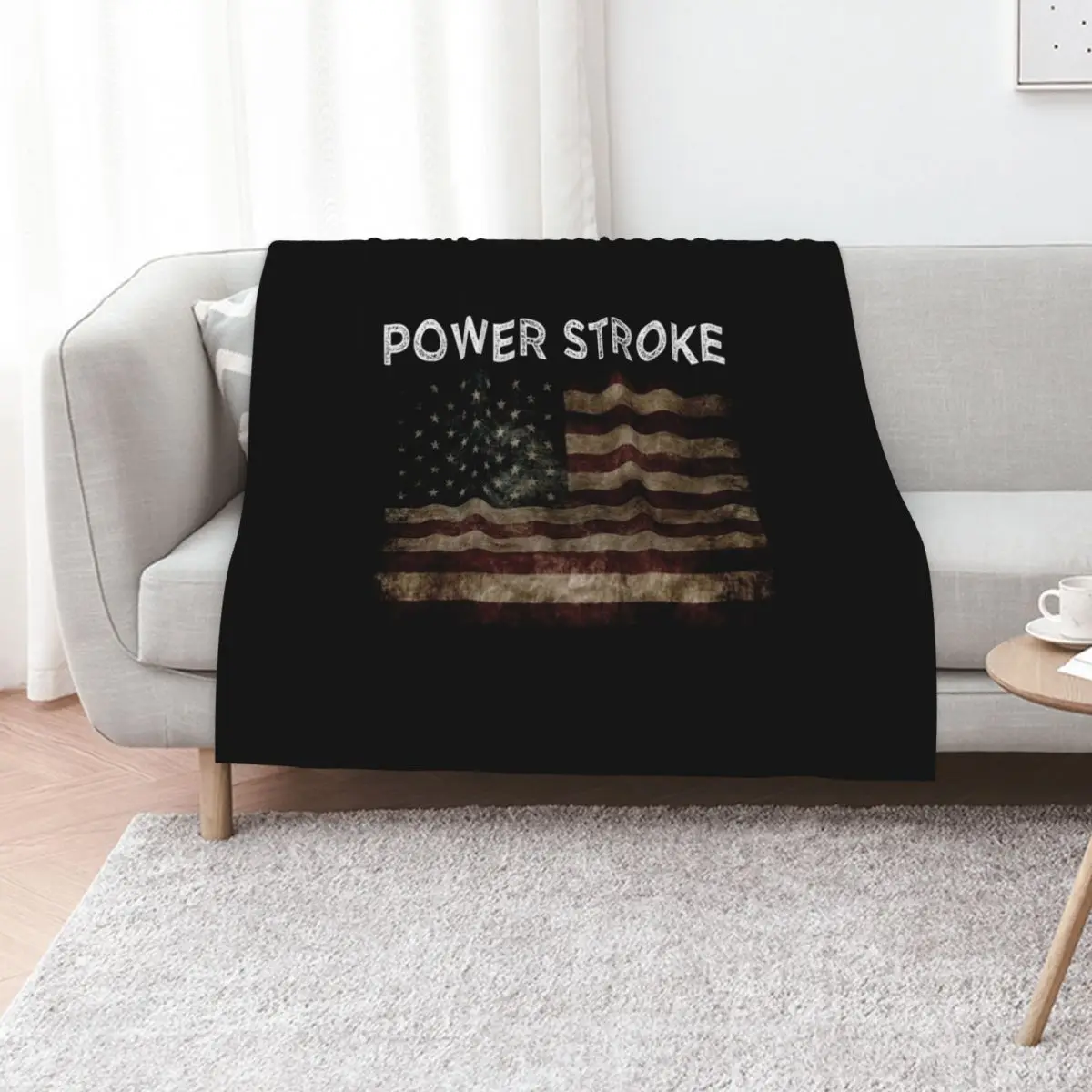 Power Stroke , PowerStroke Throw Blanket blankets ands Travel decorative Thins Summer Beddings Thermal Blankets
