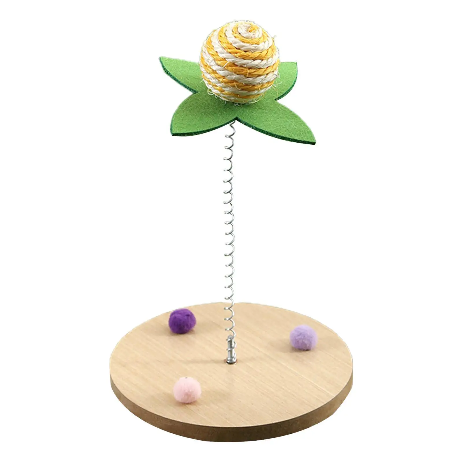 Cat Toy Sisal Scratching Ball,Pet Supplies for Indoor Cats,Self Playing,Sisal Ball Cat Scratcher Ball for Exercise Physical