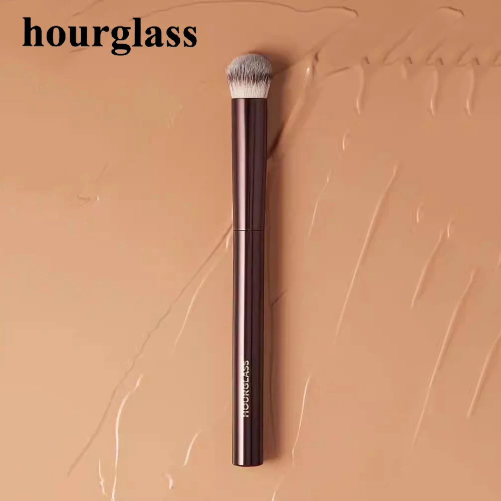 Hourglass Seamless Finish Concealer Brush Angled Concealer Brush Face Buildable Coverage Liquid Cream Concealer Makeup Tool