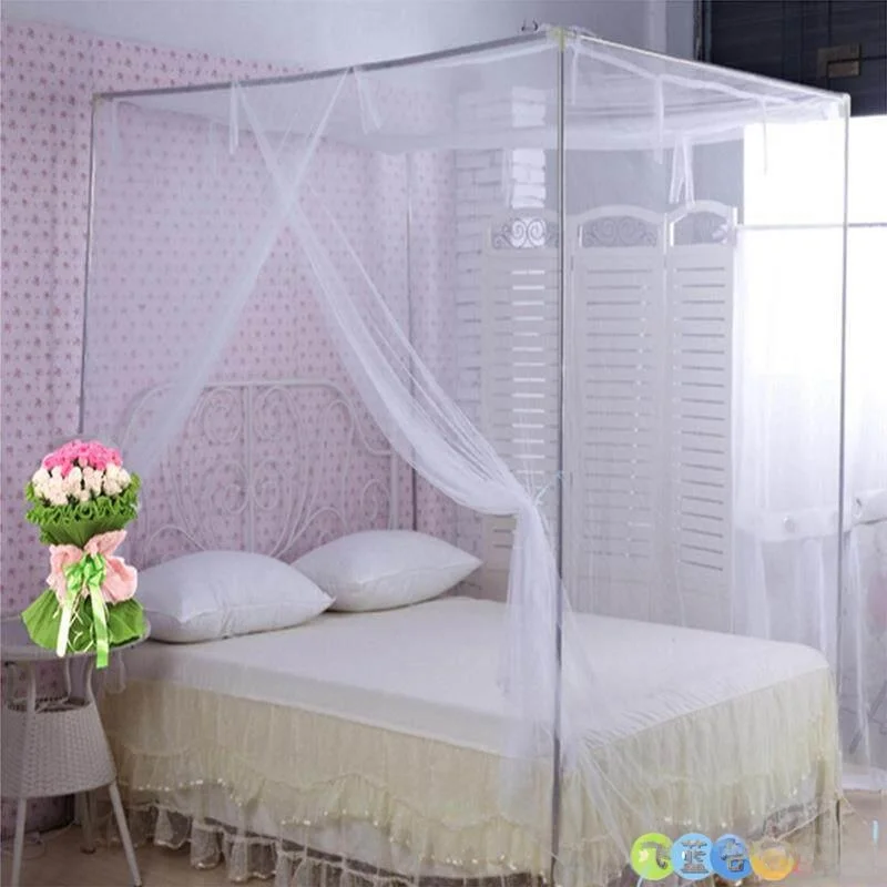 

Сверхбольшая москитная сетка 18 м (45 футов x 6 футов) для двуспальной кровати, дышащая, из полиэфирного волокна, класс А, защита от комаров