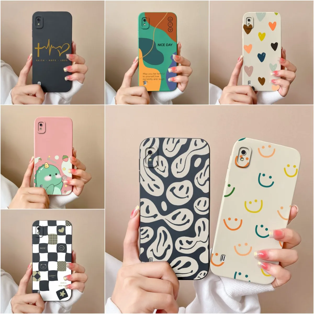 Чехлы для телефонов Samsung A10 A10s A10S, задняя крышка, Роскошный Матовый жидкий Защитный Мягкий силиконовый чехол для Galaxy A 10 M01s, чехлы