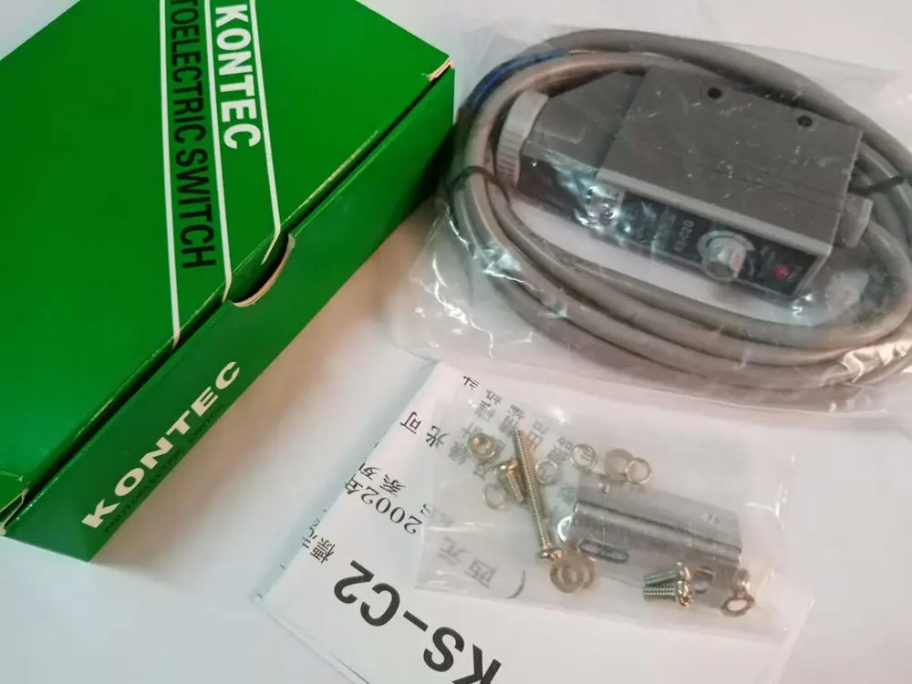 In Stock NEW KONTEC KS-C2G KSC2G Photoelectric switch color code sensor