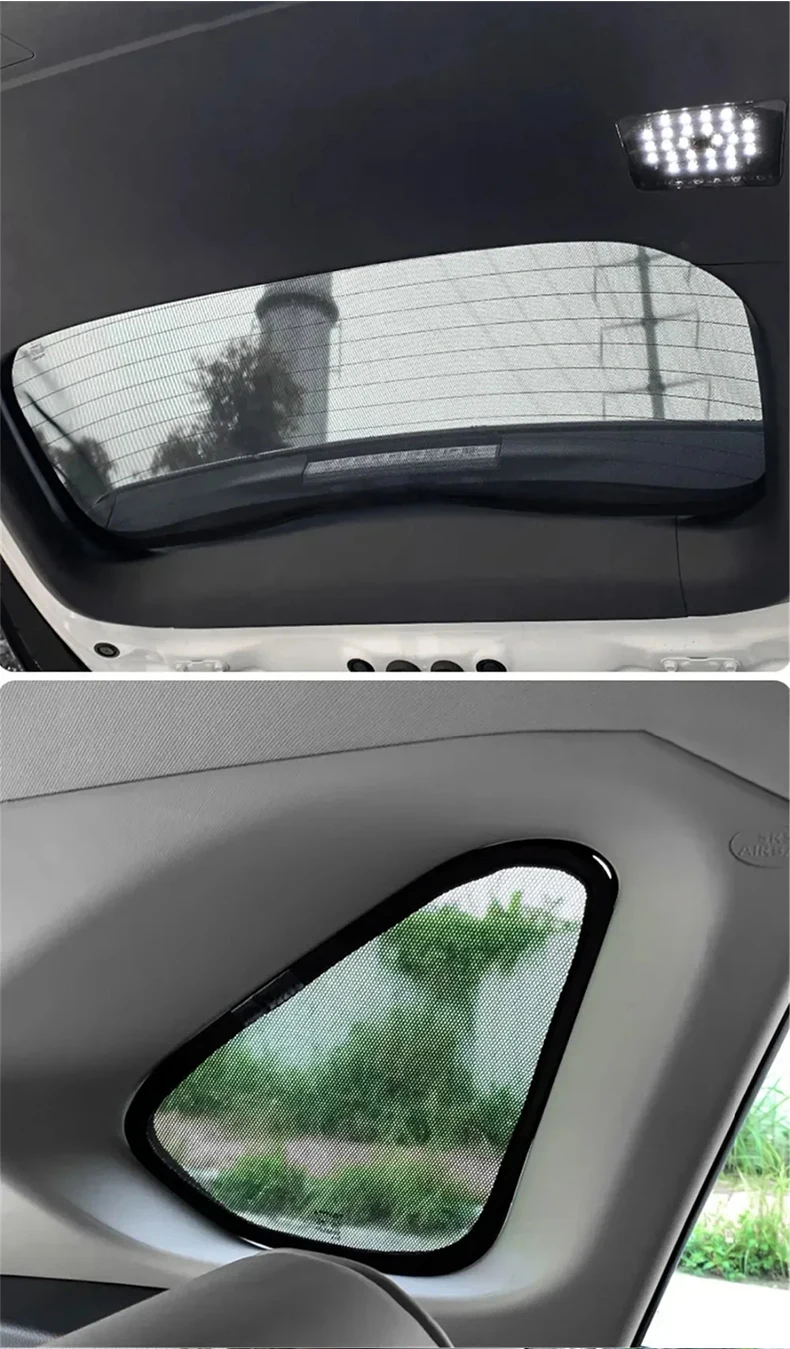 Sonnenschutzschild für Skoda Kodiaq 2016 2017 2018 2019 2020 2021 2022 2023 2024 2025 2026 Vorhang-Netz Frontscheiben-Vorhänge – Detail 3