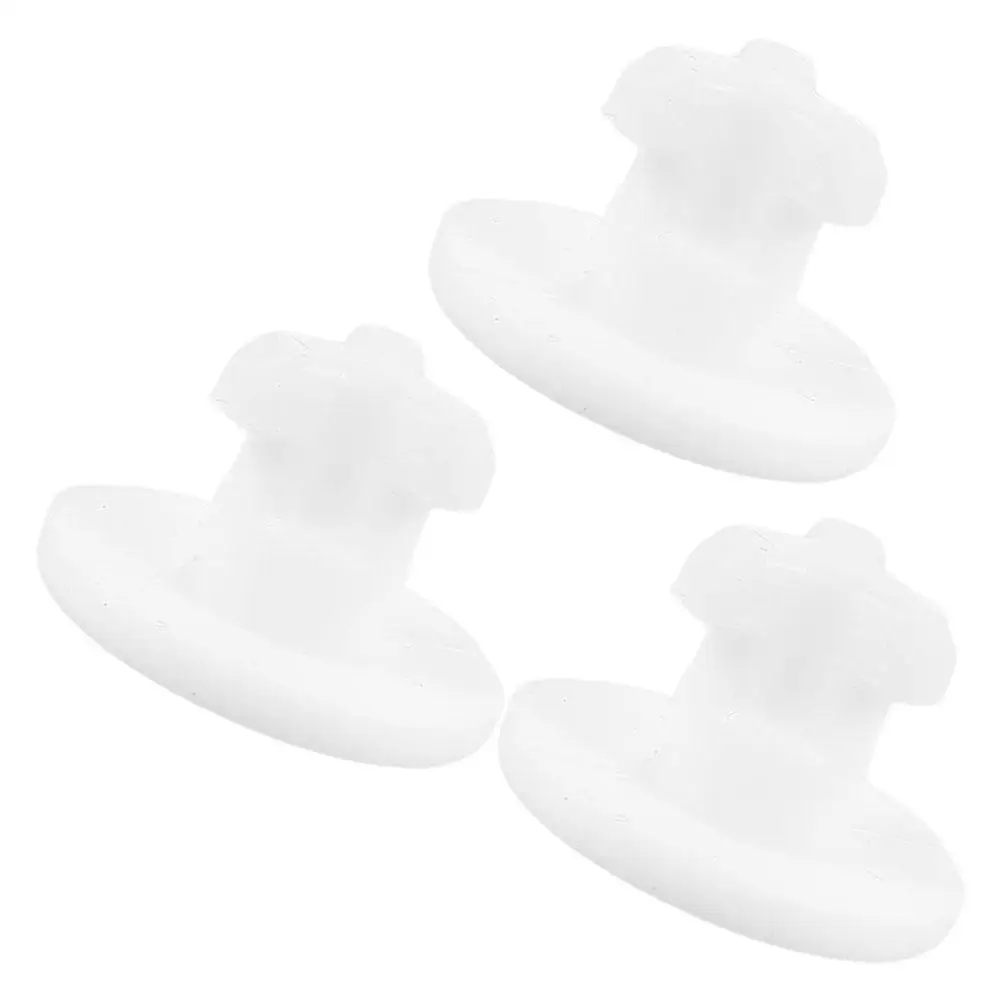 

3 Pcs Leakproof Breathable Valve Plugs Lunch Box Silicone Sealing Stoppers Air Tight Covers Food Container Accessories