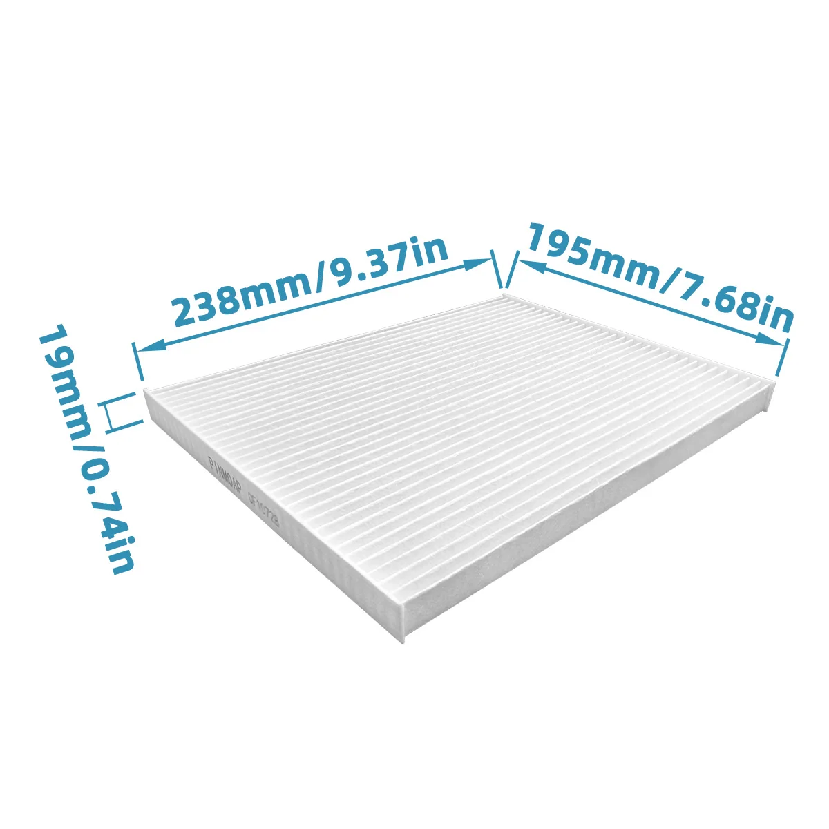 Lanke Cabin Air Filter CF10728 Fit For Hyundai Accent Elantra Coupe GT Kia Forte Koup Rondo,  AFC1447, 08790-2H000A, 97133-2H000
