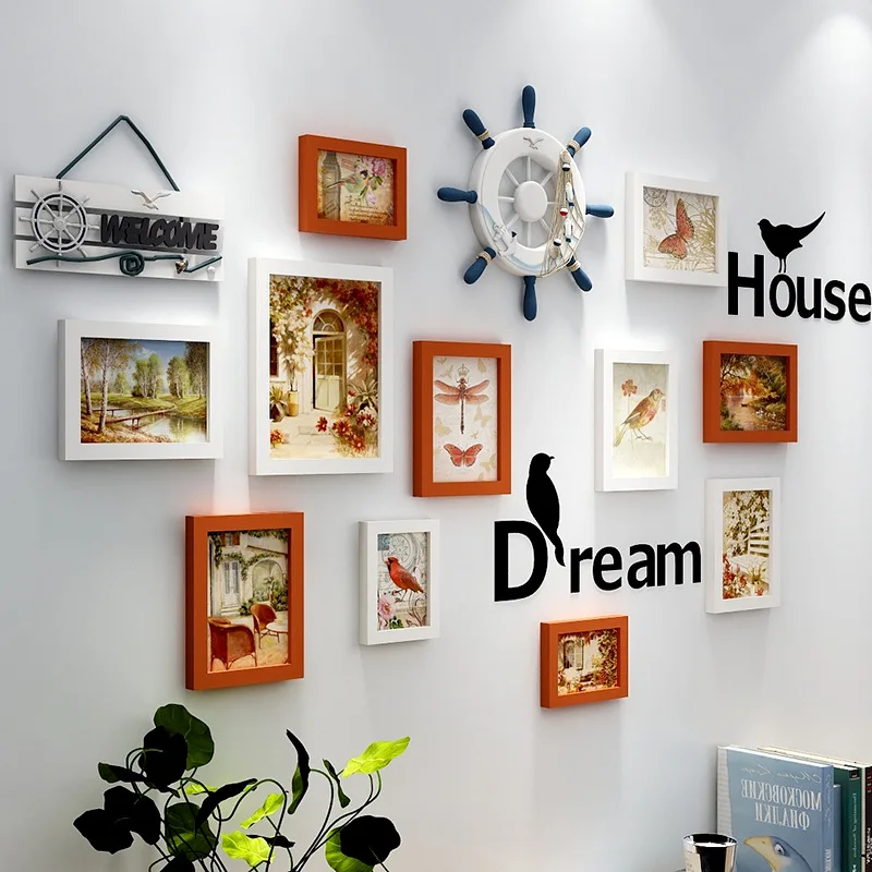 Modern Decorative Wall Frame Picture Frames Personalized Gifts Picture Frames Unusual Hotel Advanced Marcos Fotos Bedroom Frame
