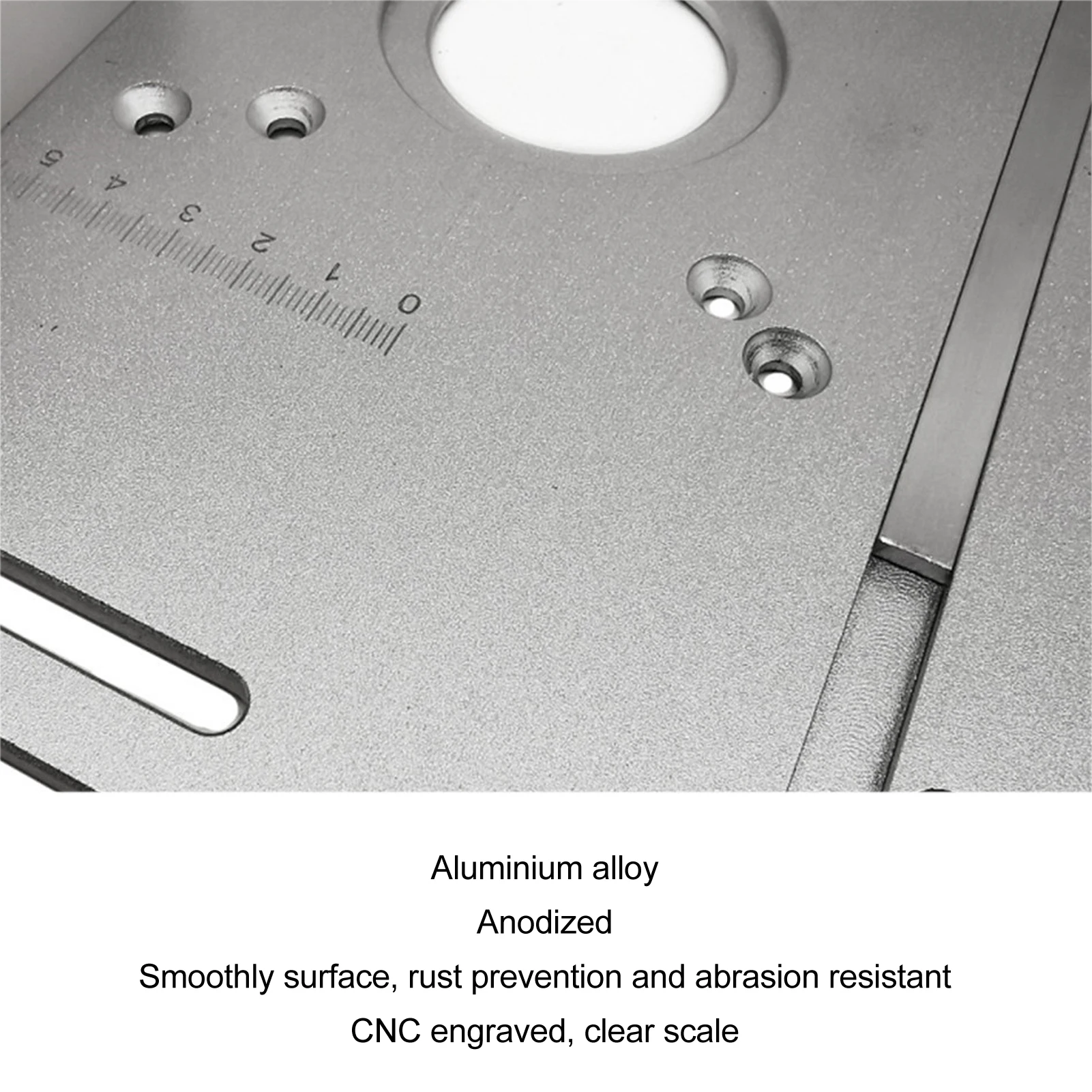 Router Table Insert Plate 2 in 1 Woodworking Bench Board for Electric Routing Trimming Machine Router Table Plate