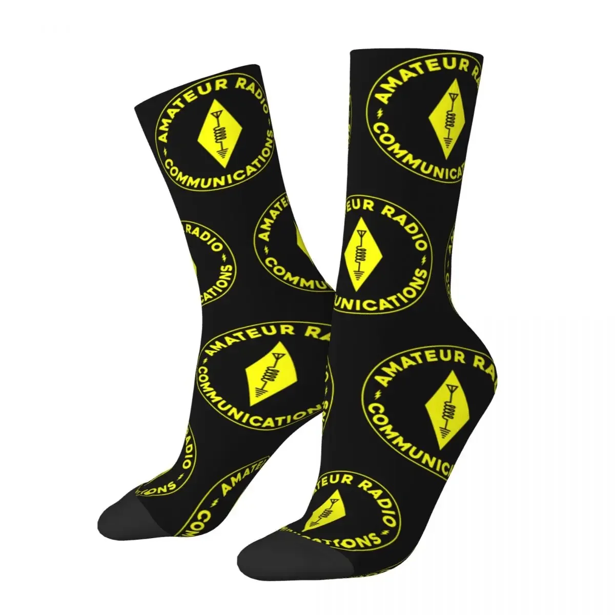 

Crazy Design Men's Women's Amateur Radio Communications Operaotr Theme Socks Accessories Cozy Socks Super Soft Wonderful Gifts