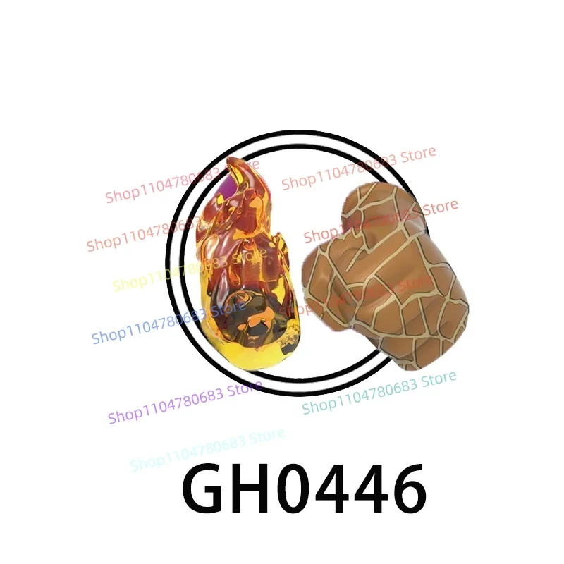 MOC Building Blocks G0159 GH0446 GH0447 Mini Action Figure Assembly Model Display Anime TV Accessories Decorative Toy Gift