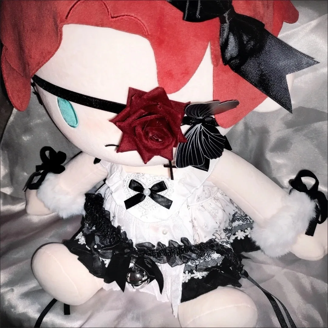 1szt Lolita Eye Patch Red Rose Black Butterfly Eye Mask For Gothic Eyewear Akcesoria Karnawałowe Rekwizyty — zdjęcie 3