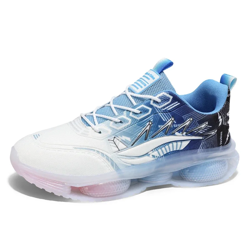 

Модные повседневные кроссовки для мужчин, дышащие сетчатые кроссовки для ходьбы, фитнеса и бега, осенние новинки с мягкой подошвой, мужская обувь.