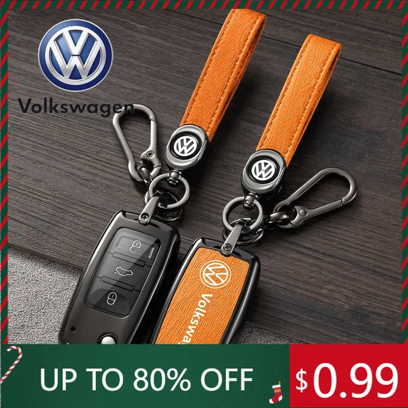 

For VW Volkswagen Jetta MK5 Golf Car Key Case Cover for VW Volkswagen Polo Tiguan Passat B5 B6 B7 Golf 4 5 6 MK6 Jetta Beetle Eo