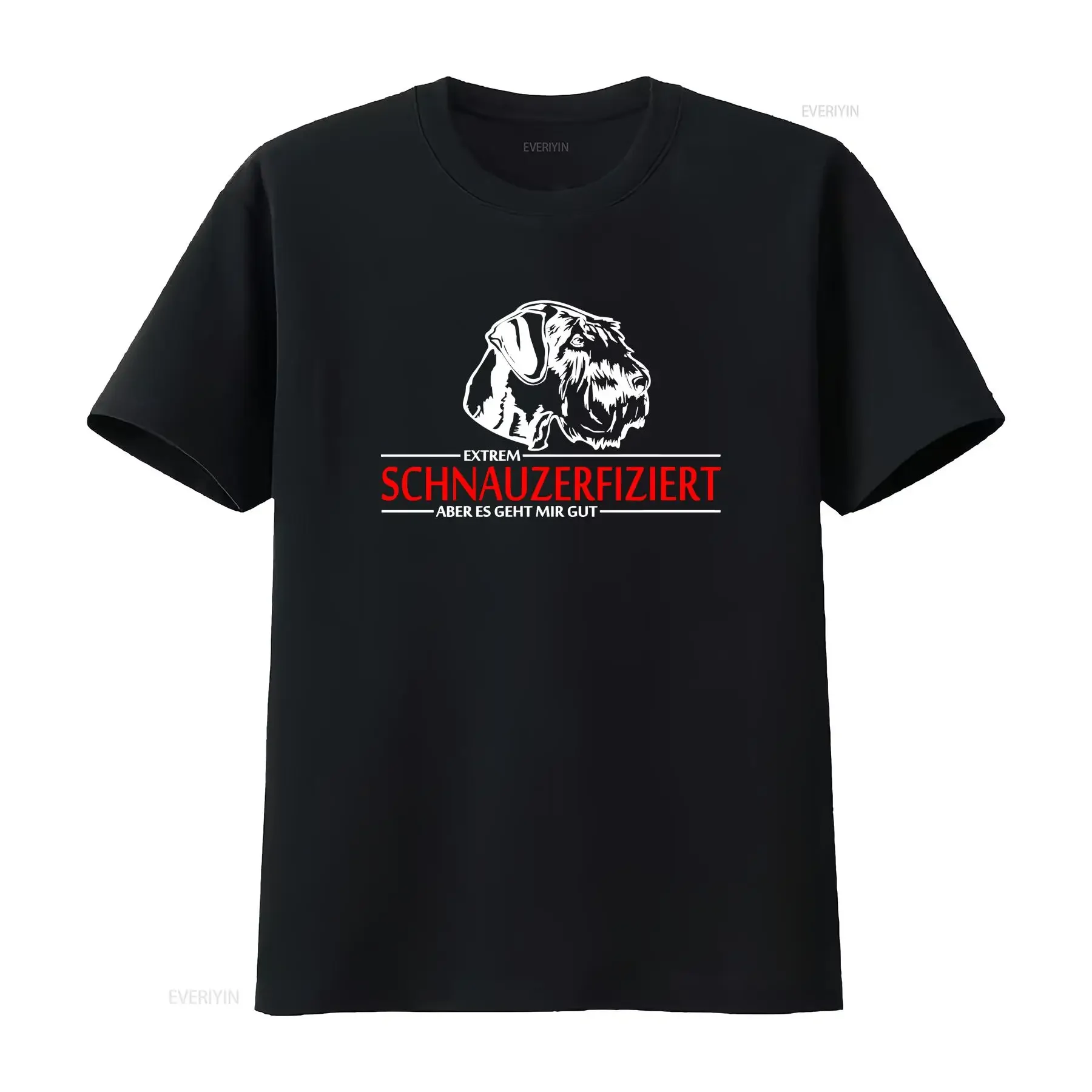 Giant Schnauzer T Shirt SNAUZER Infected Dog Siviwonder vintage Washed Versatile Slightly Soft streetwear graphic Stretched