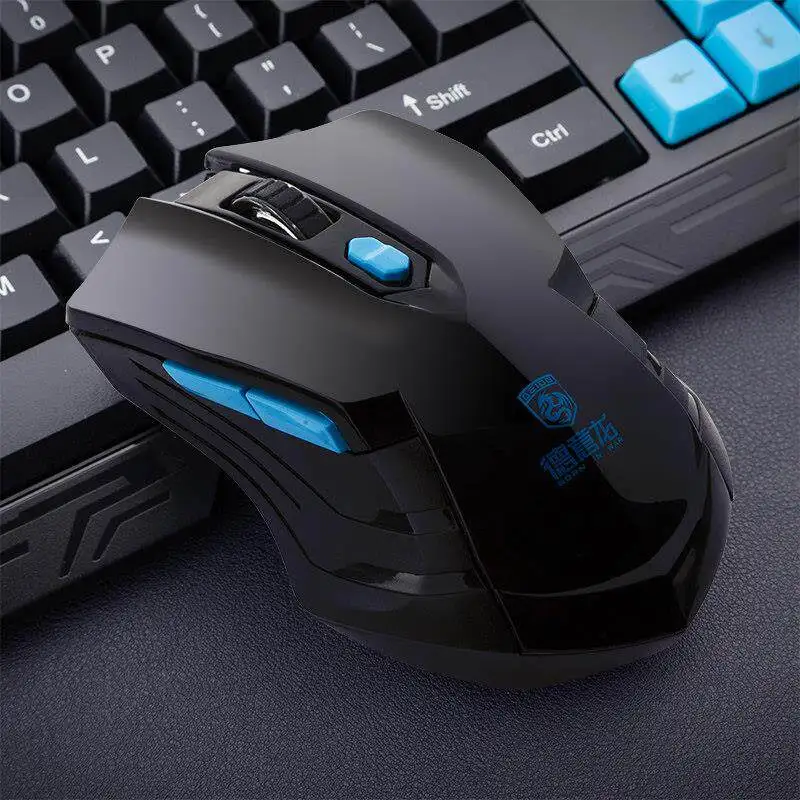 V61 Wireless Keyboard and Mouse Set with Multimedia Function Keys USB 1200dpi Ergonomic Design for Laptop and TV Use
