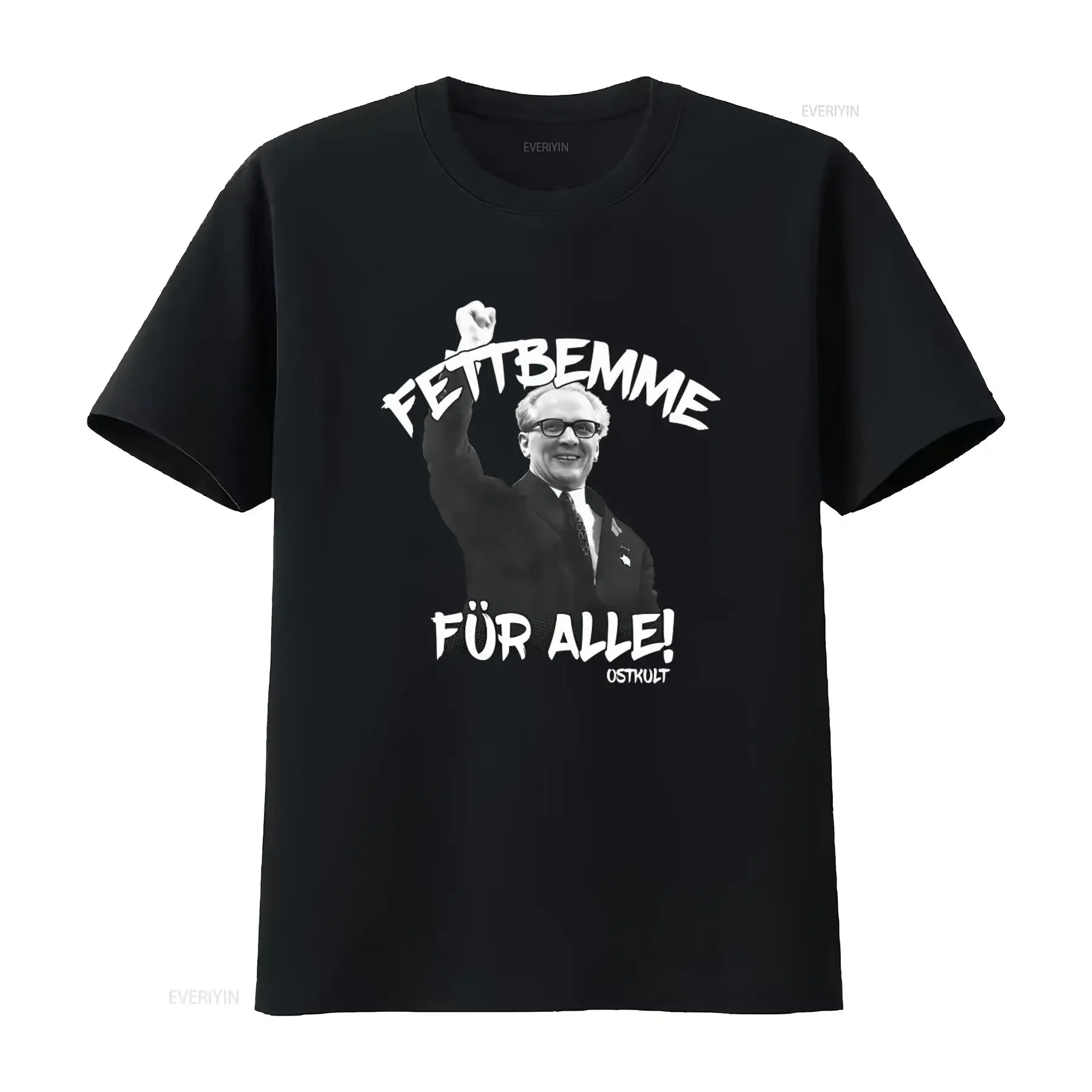 East cult Fettbemme T Shirt GDR Honnie Germany VEB Wall Simson Minol Retro Political Design vintage Washed Slightly Casual