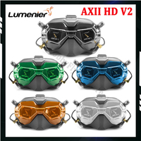 Lumenier AXII HD 2 Patch Visor 5.8GHz 8.4dBi with AXII HD 2 Stubby LHCP Antenna Combo Set for DJI Digital HD FPV Goggles RP-SMA