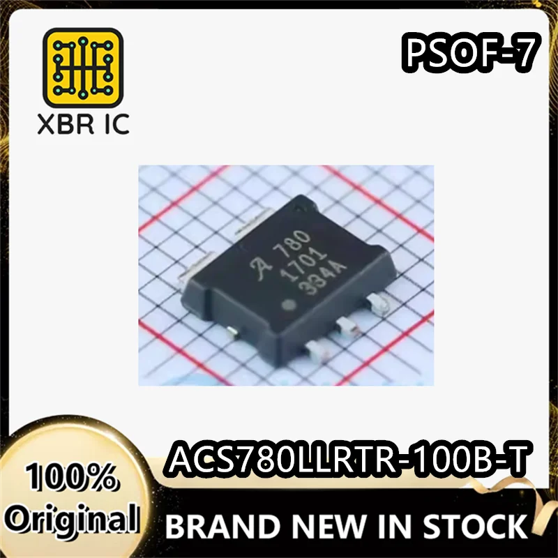 (5/20 pieces) ACS780LLRTR-100B-T ACS780 780 PSOF-7 Sensor Chip, Brand New Original, In Stock, Fast Shipping