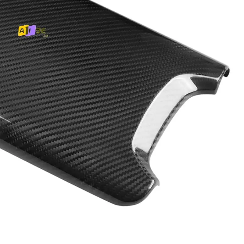 

A03E-Car Center Armrest Box Cover For Corvette C8 2020-2024 Real Hard Carbon Fiber Sticker Interior Accessories