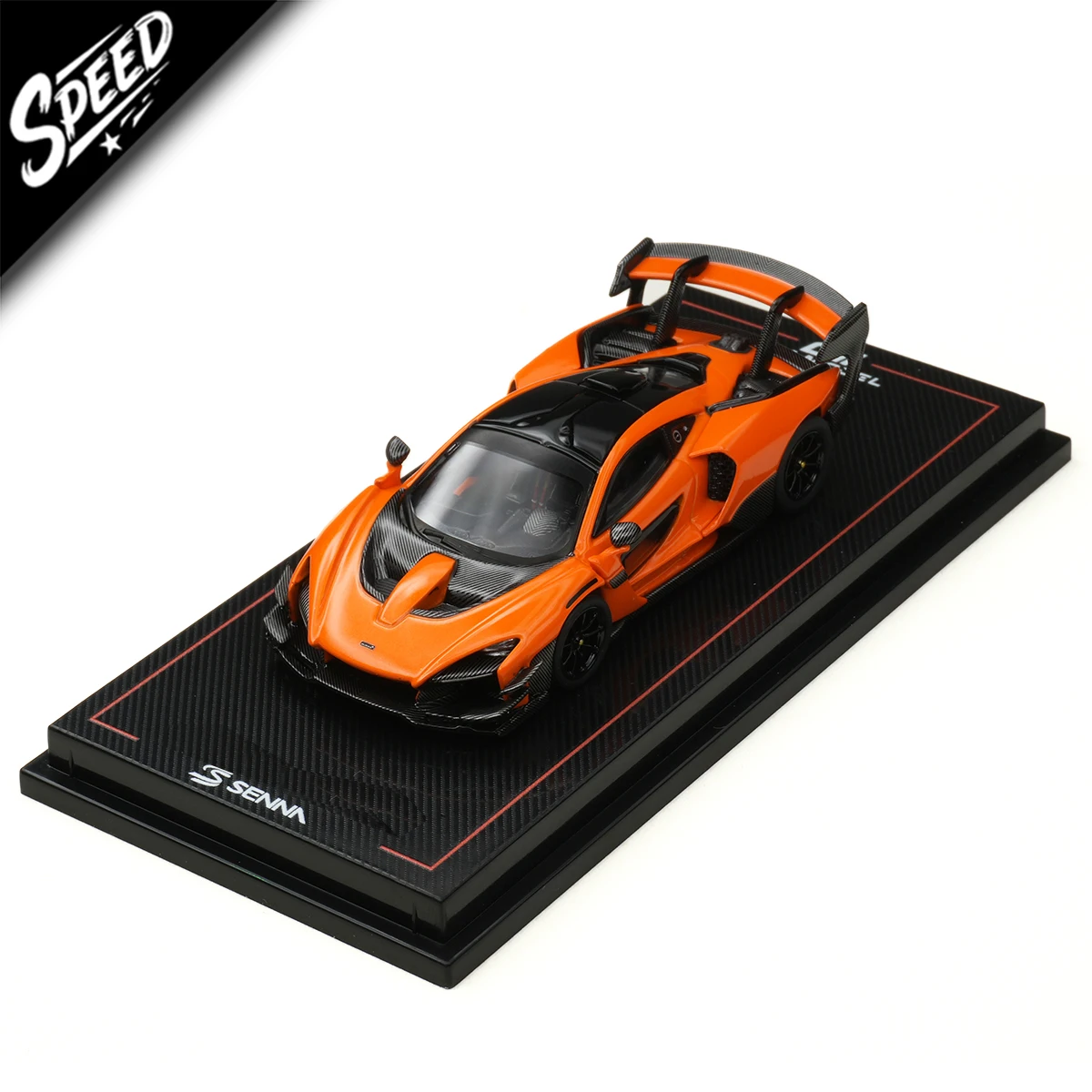 cm-1-64-セナ-gtr-オレンジ-ダイキャスト-ディオラマ-カーモデル-おもちゃ
