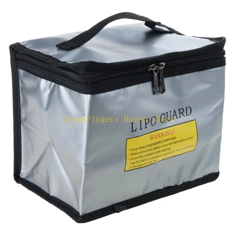 F68D Retardant Battery Case Smooth Gliding Zipper System Side Cable Access Port For Drones