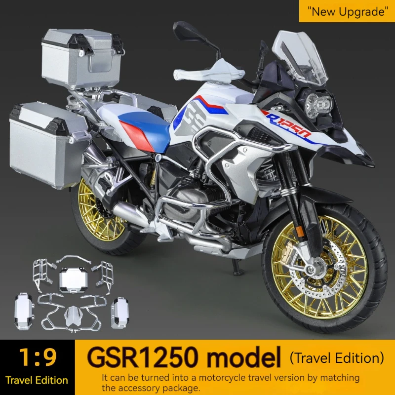 1:9 BMW R1250 GS Adventure Alloy Diecast Metal Model Motorcycle