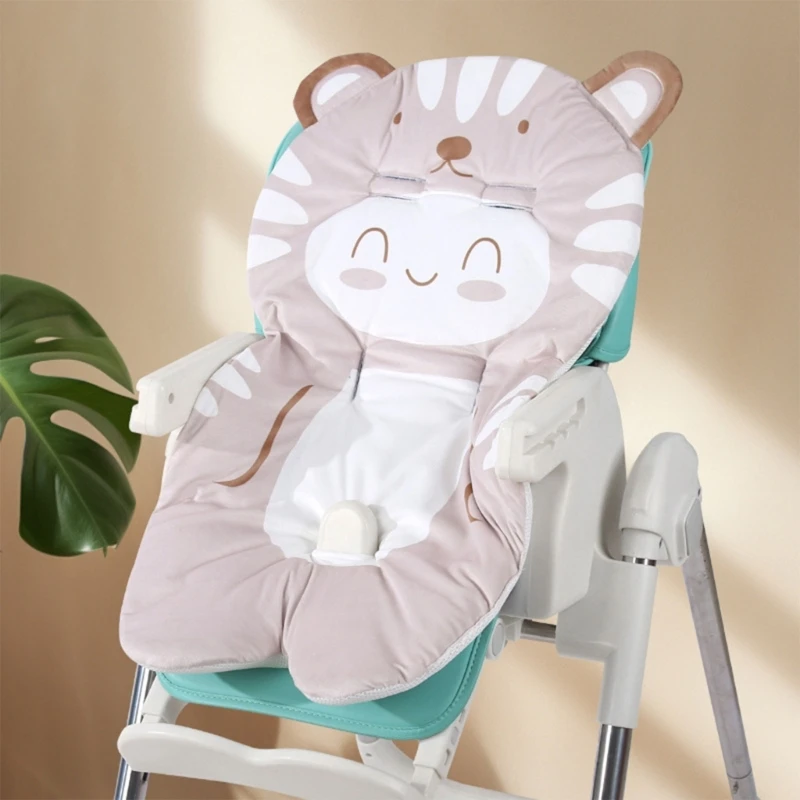 Cartoon Girl Baby Stroller Cushion Soft Comfortable Infant Car Pad Toddlers Cart Mat for Dinning Chairs Pushchairs