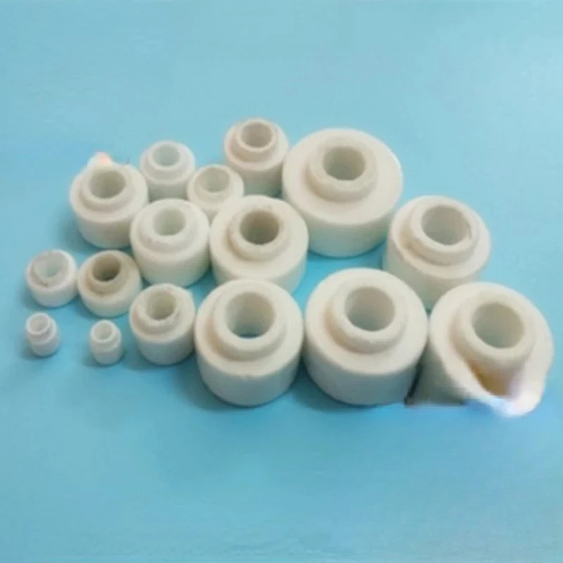 25PCS High Temperature Ceramic Insulating Beads Steatite Ceramic Heat Insulation Beads Porcelain Joint Terminal Ceramic Gasket
