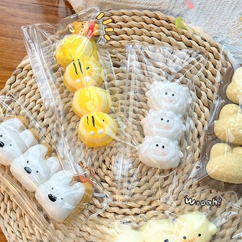 Creative Imitation Silicone Cute Animal Slow Rebound Toy With Ultra Soft Clay For Squeezing Decompression Children's Gift Toy