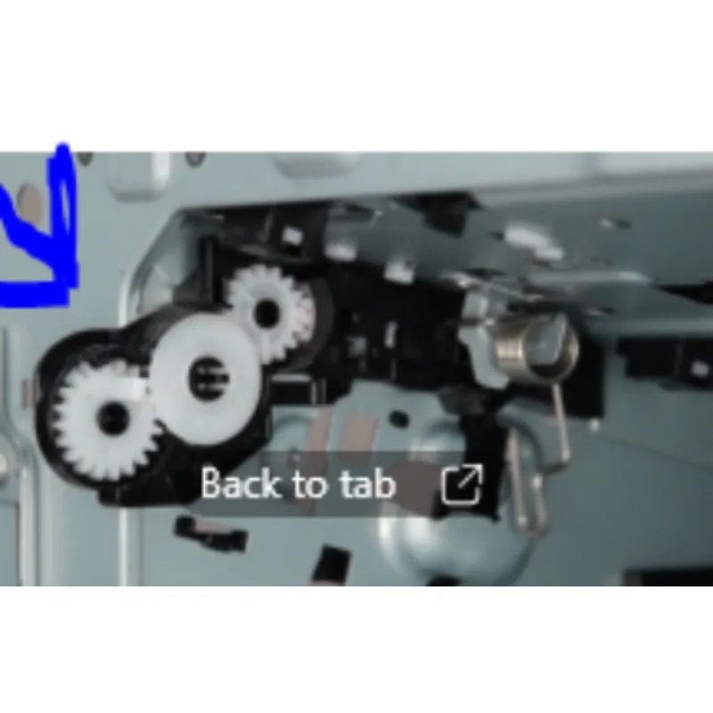 

RM2-1364-000CN Original Waste Toner Gear Base Assembly for HP M751 M776 E75245 M856 E85055 Printer