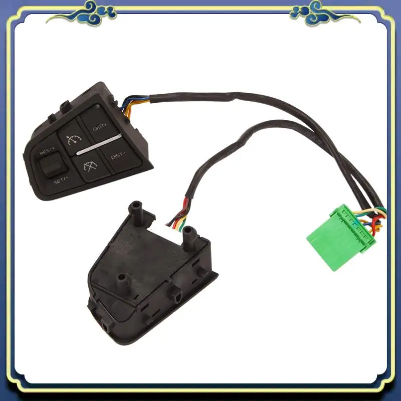 

AU16-Multi-Function Steering Wheel Button For Geely Atlas Boyue NL3 SUV, Proton X70 Emgrand X7 Remote Control Cruise Switch Part