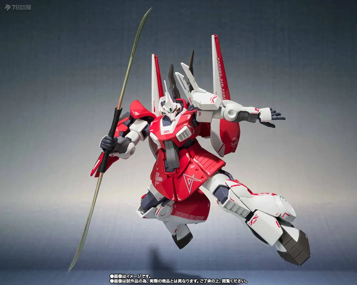 Oryginalny Bandai THE ROBOT SPIRITS Ka signature Amuro Ray's DIJEH Figurka Anime Model do Składania Zabawka Gundam