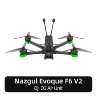 iFlight Nazgul Evoque F6 V2 HD 6inch 6S FPV Drone BNF F6X F6D（Squashed-X or DC Geometry）with O3 Air Unit / GPS module for FPV