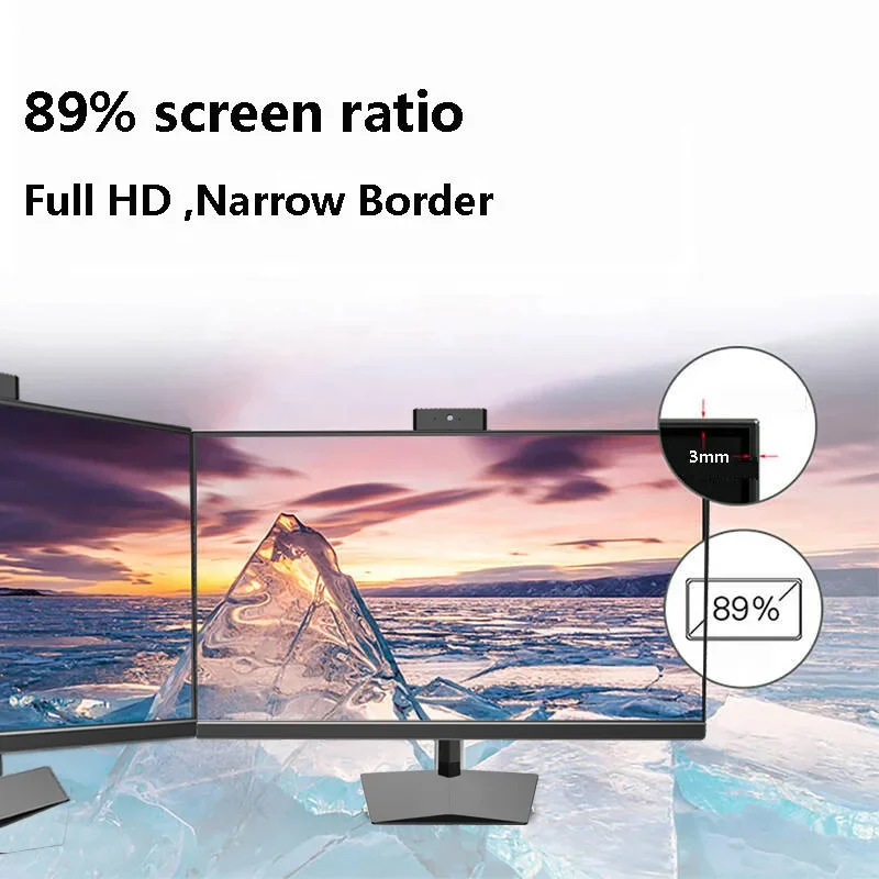 23.8" 27inch All-in-One Computer Core I7 11390H DDR4 16G RAM 512GB SSD AIO Gaming Desktop Computer All In One