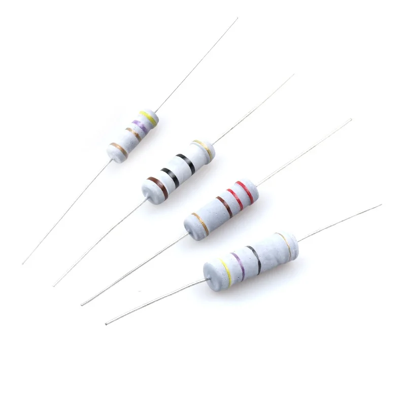 Resistor Film oksida logam 3watt 10K 12K 15K 18K 20K 22K 24K 27K 30K 33K 36K 39K 43K 47K 51K 56K 62K 68K 75K 82K 91K R E Ohm