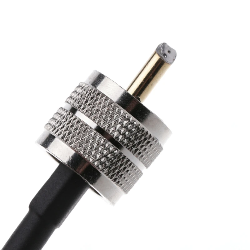 Varón frecuencia ultraelevada PL259 del conector cable coaxial del RF cable en masculino PL259 RG58 5