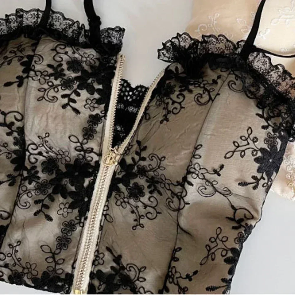 

Черное кружевное нижнее белье для женщин, камзол, жилет на одно плечо, бюстгальтер с подкладкой, топ, весна, лето, осень, новый сорт