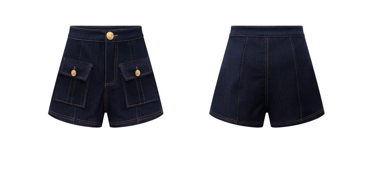 Blue shorts