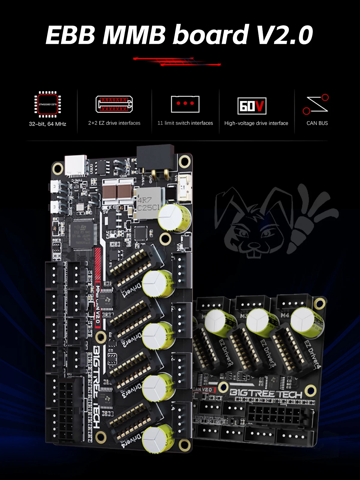 VORON 2,4/Trident Rabbit ERCF V2 Многоцветные 8-цветные комплекты SIBOOR Rabbit 2.0 Enraged Обновление DIY Наборы для 3D-принтера Klipper