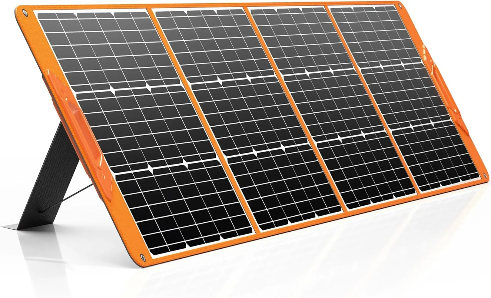 200 18V IP65 Waterproof Foldable Solar Panel for Power Station,with Adjustable Kickstands,MC-4 Cable for Laptop Outdoor Camping