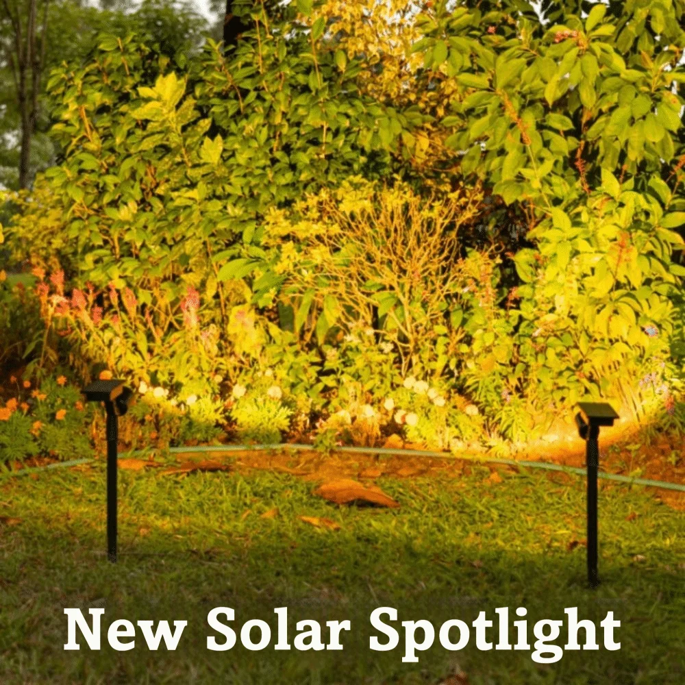 مصباح ليد مقاوم للماء مصباح للطاقة الشمسية 1.2 فولت مصباح ليد أضواء خارجية 0.2 واط الضوء الأبيض/الضوء الدافئ LED ضوء خارجي البستنة