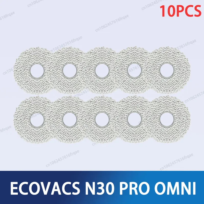 ECOVACS Deebot N30 PRO OMNI /YDLX11-1 Accessoires Hoofdzijborstel Mop Doek HEPA-filter Stofzak Robotstofzuiger Reserveonderdelen