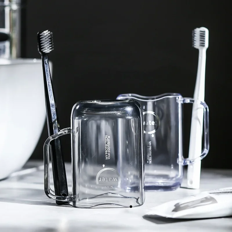 Brushing cup Mouthwash cup jar Dental set couples home washing toothbrush cup bathroom cup