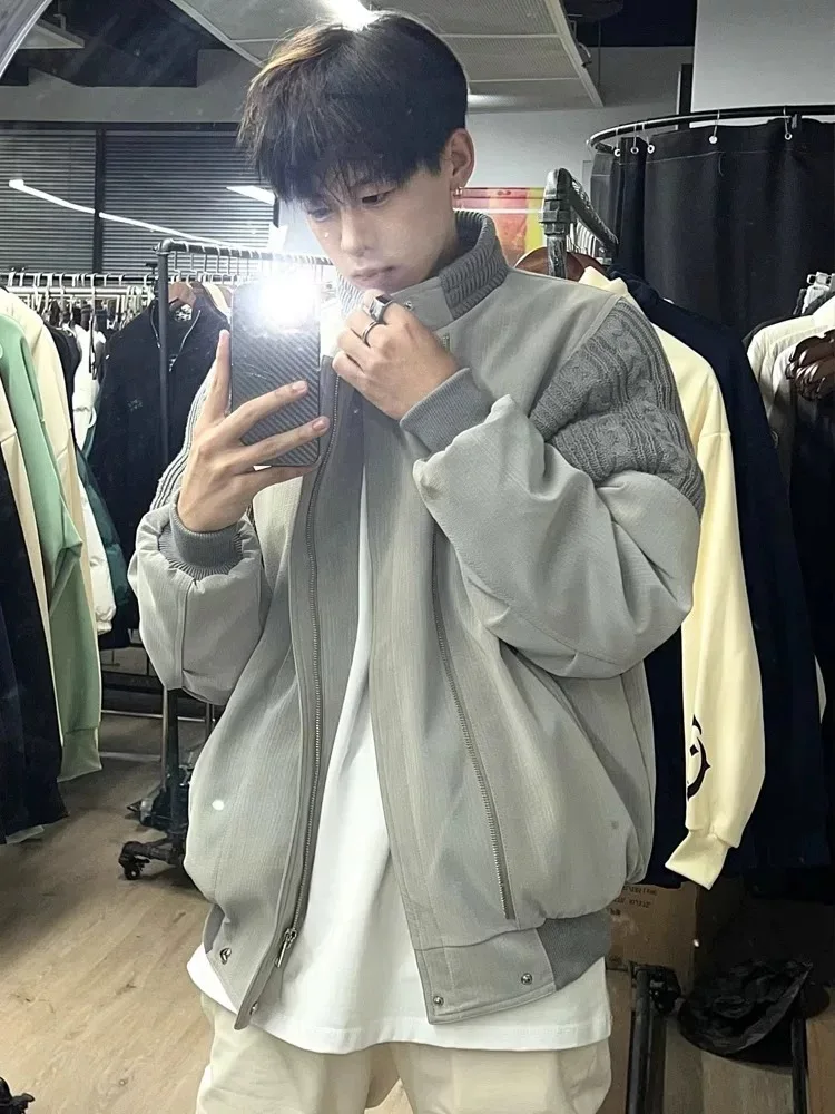 

Мужская куртка на молнии: классический плащ в викторианском стиле для активного отдыха, осенний золотой дождевик для походов, стильный брендовый дизайн