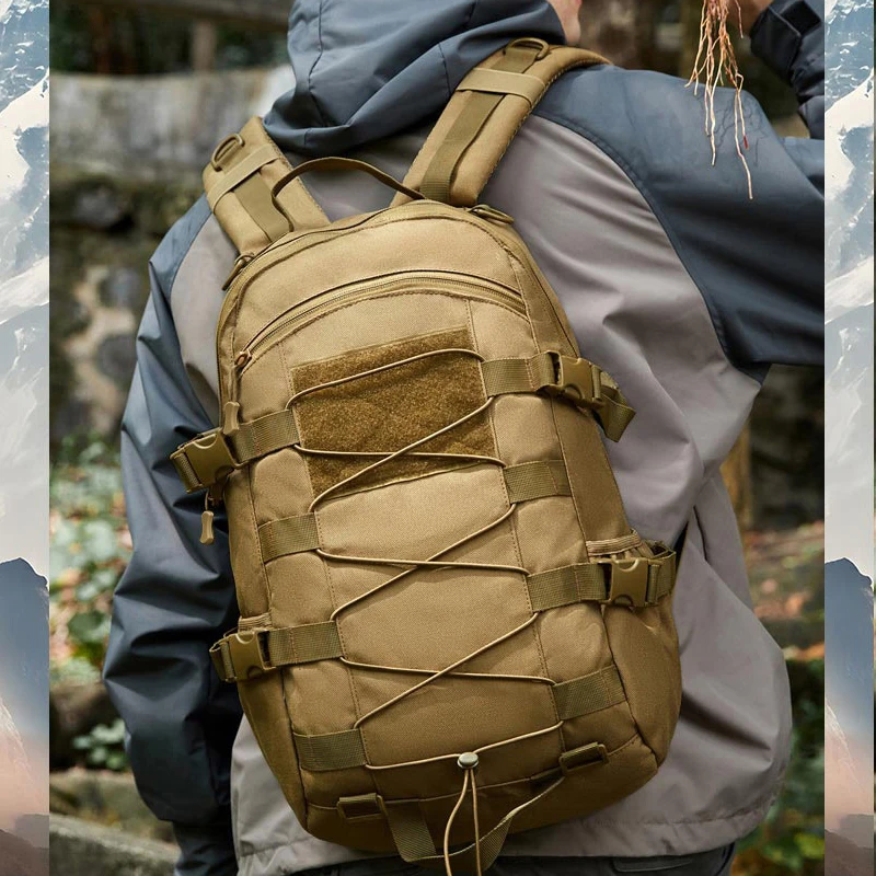 Tactical Cycling Camping Backpack Bag Outdoor Men Sports Molle Hiking Travel Hydration Climbing Hunting Fishing Climbing Bags