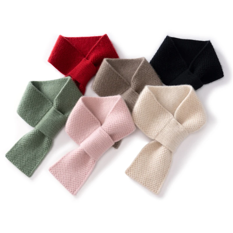 

Шарф из 100% кашемира, размер 65*9, для женской осенне-зимней уличной одежды, теплый вязаный кашемировый шарф, шаль