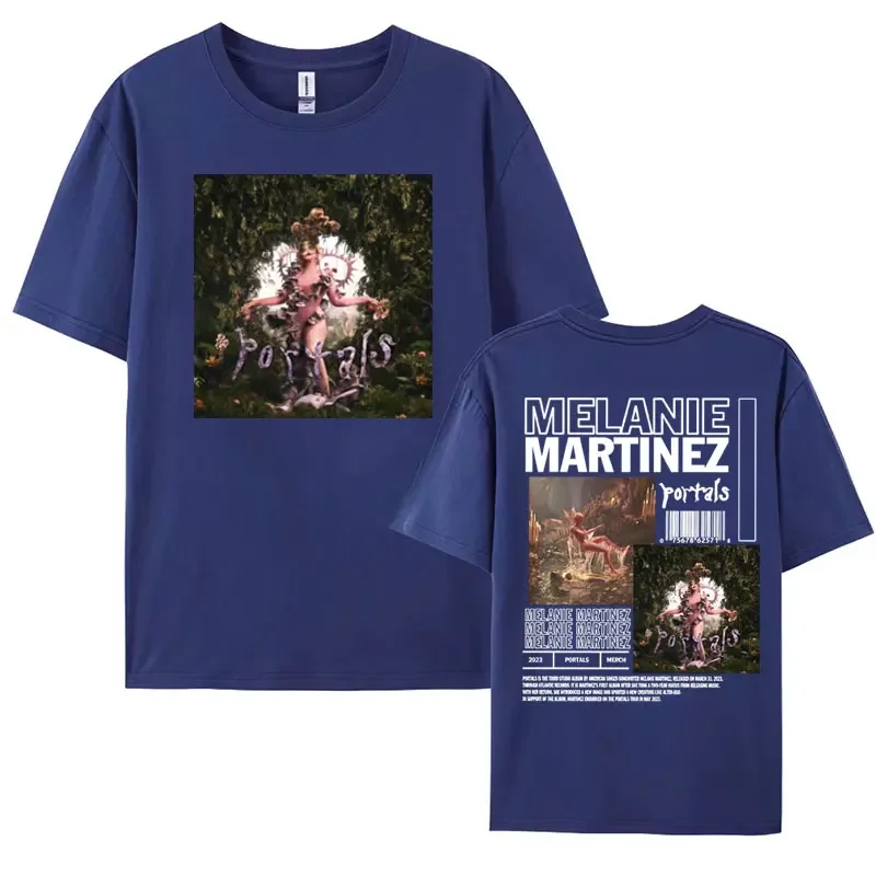 Singer Melanie Martinez Portals T Shirt Albums The Trilogy Tour 2024 T-shirts Men Women Vintage Trending Casual Oversized Tshirt