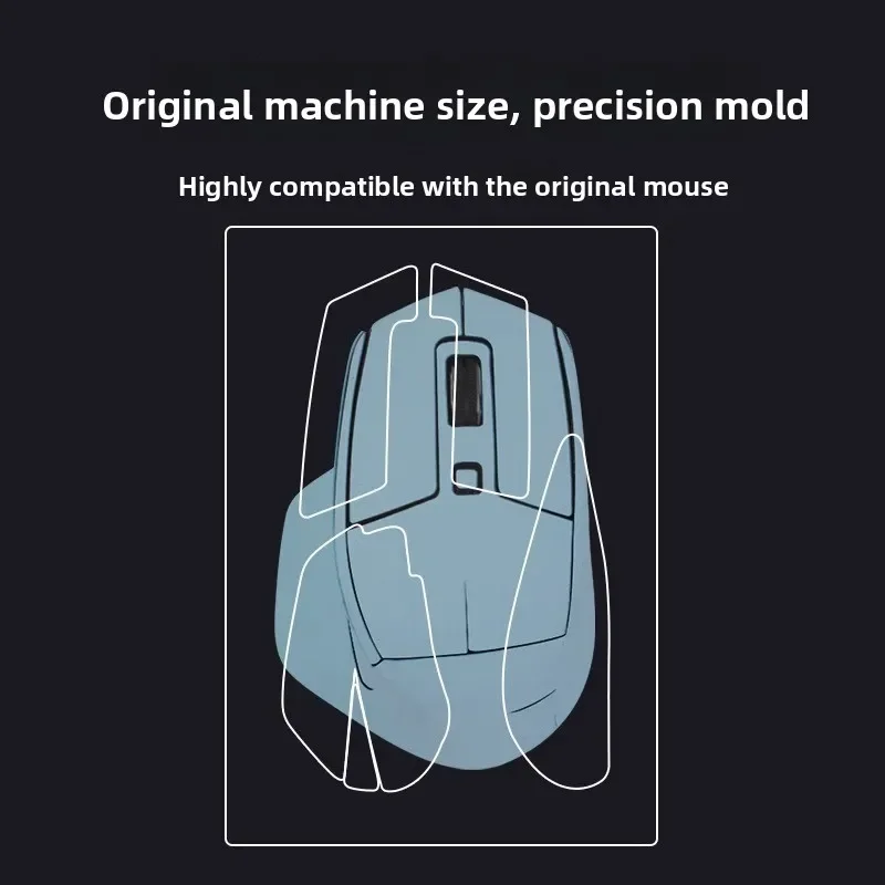 

Premium Suede Grip Tape ，For Logitech MX Master 3 Full Coverage Anti-Scratch Sweat-Absorbent Sticker Office Gaming