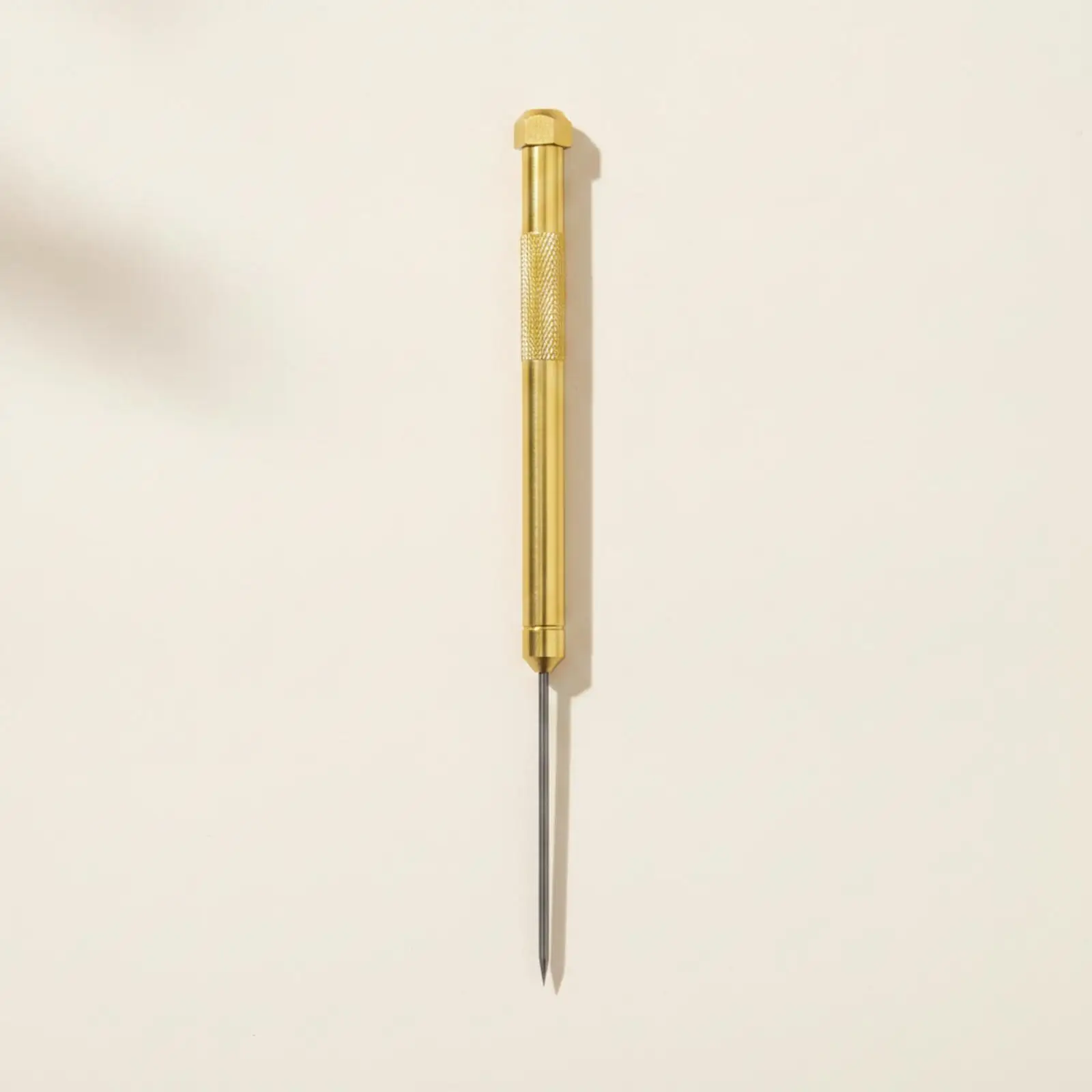 Fine Tip Soldering Pick Tool Lightweight Aluminum Handle Hexagonal Cap for Detailed Circuit Board Work and DIY Craft