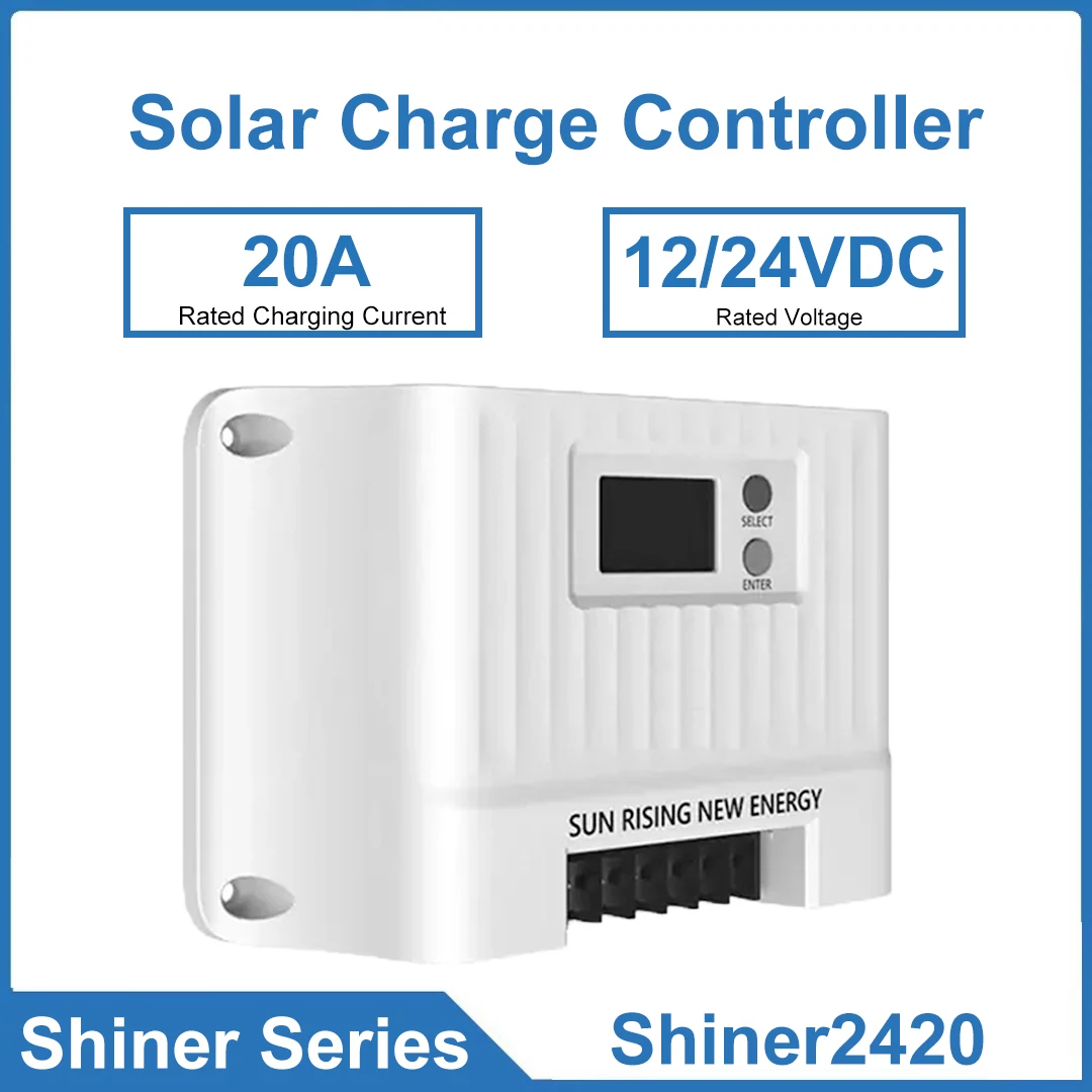 

Контроллер заряда солнечных батарей 20А, 12В/24В постоянного тока, высококачественные компоненты, поддержка работы с несколькими нагрузками, совместимость с различными типами аккумуляторов