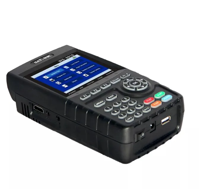 Original Satlink WS-6916 Satfinder satellite finder DVB-S2 MPEG-2/MPEG-4 H.265 Satellite signal finder Meter